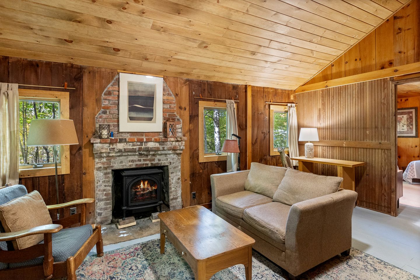 Charming Cabin in the Trees for a Getaway near Hanover, New Hampshire