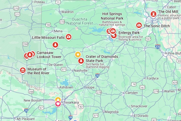 Cabins (United States of America, Murfreesboro, Arkansas)