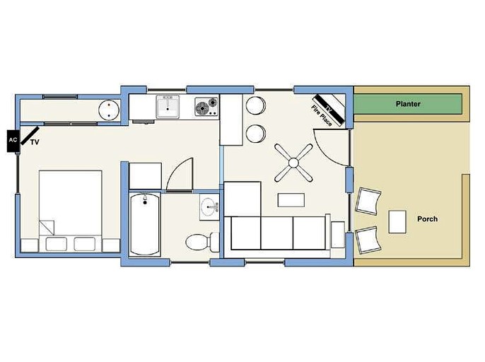 Cabins (United States of America, Inverness, Florida)