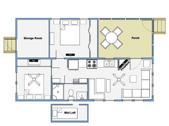 Cabins (United States of America, Inverness, Florida)