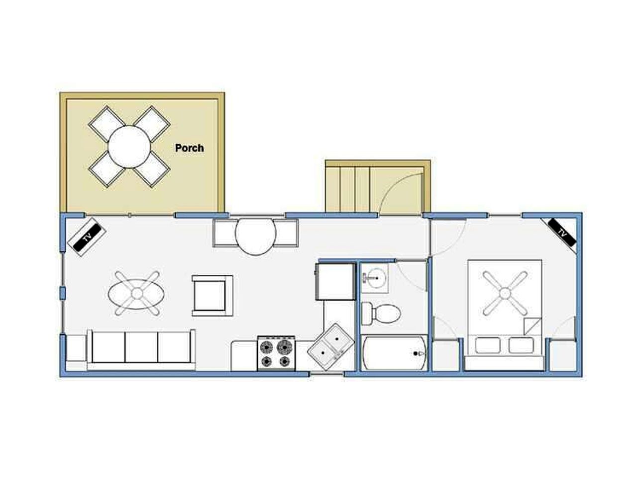 Fully Equipped Cabin Ideal To Recharge in Inverness, Florida