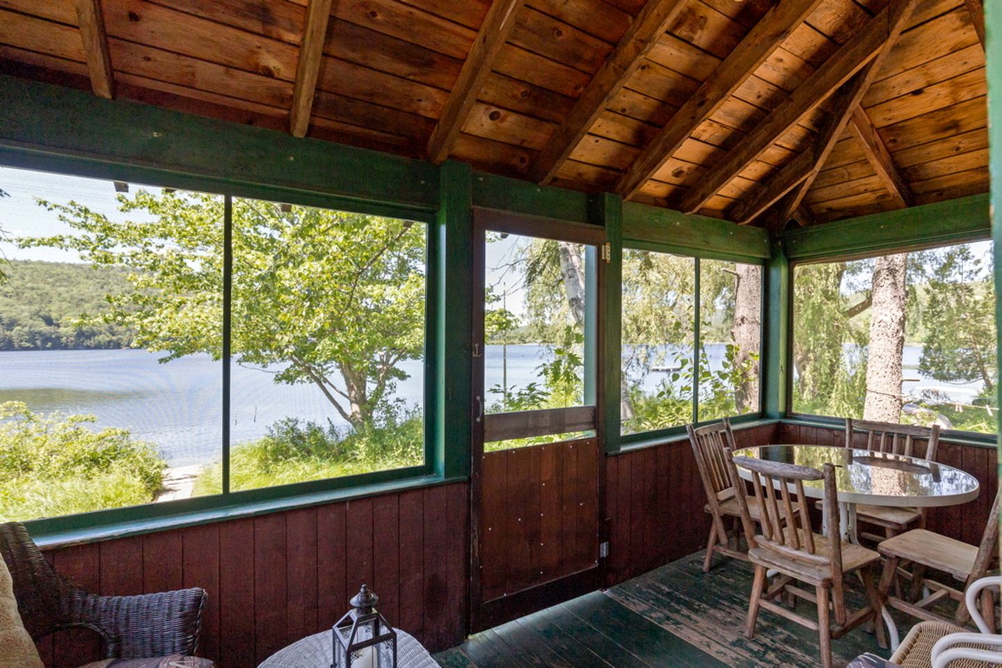 Six Person Cabin Rental on a Lake in the Upper Valley of New Hampshire