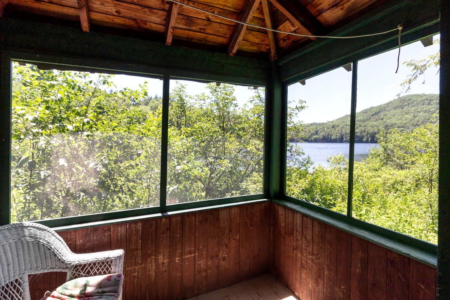Six Person Cabin Rental on a Lake in the Upper Valley of New Hampshire