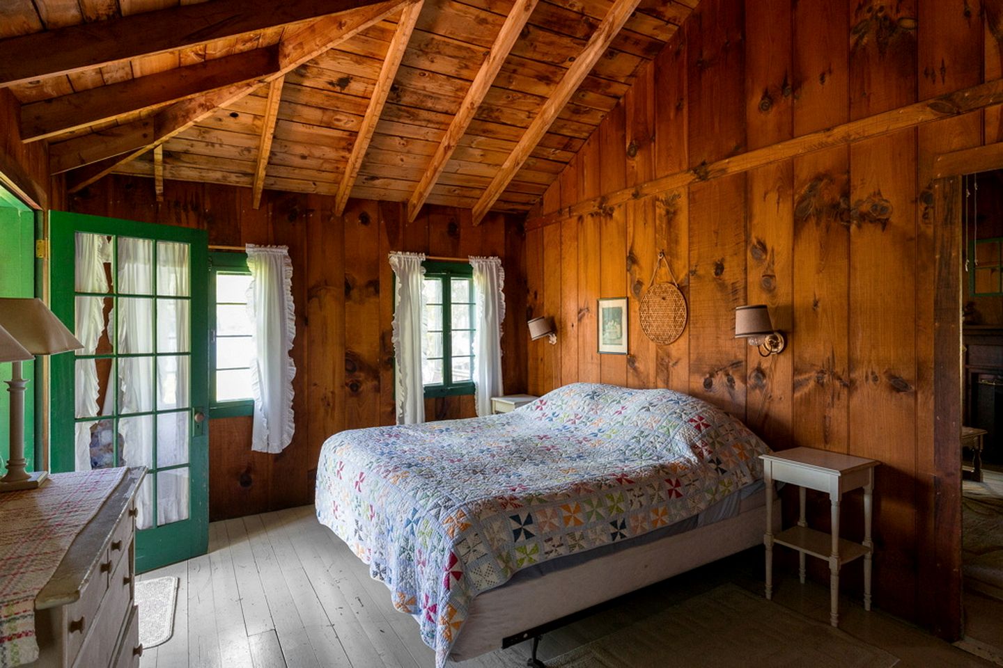 Six Person Cabin Rental on a Lake in the Upper Valley of New Hampshire