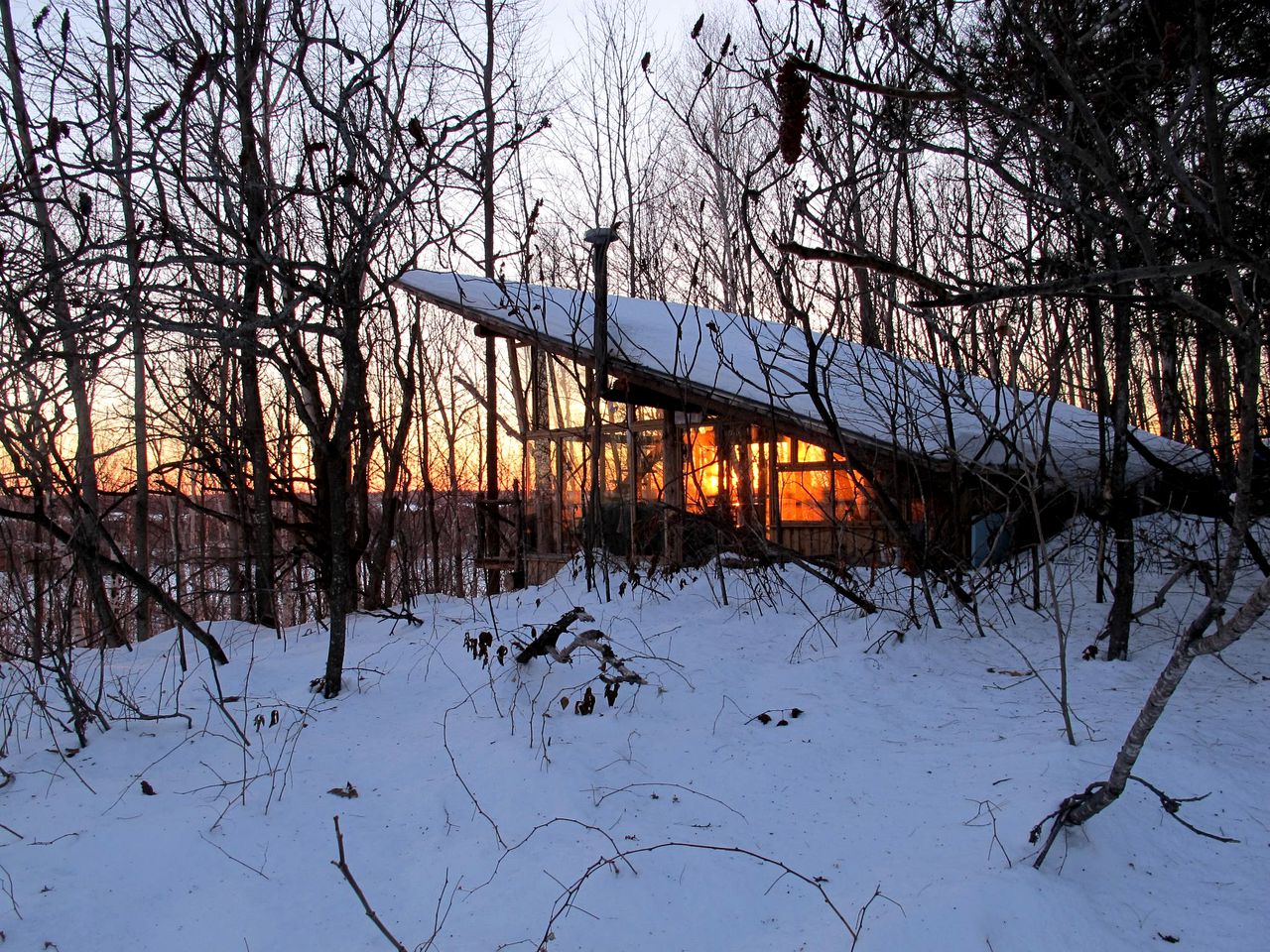 Extraordinary Tree House-Style Glamping Cabin on Farm near Ottawa