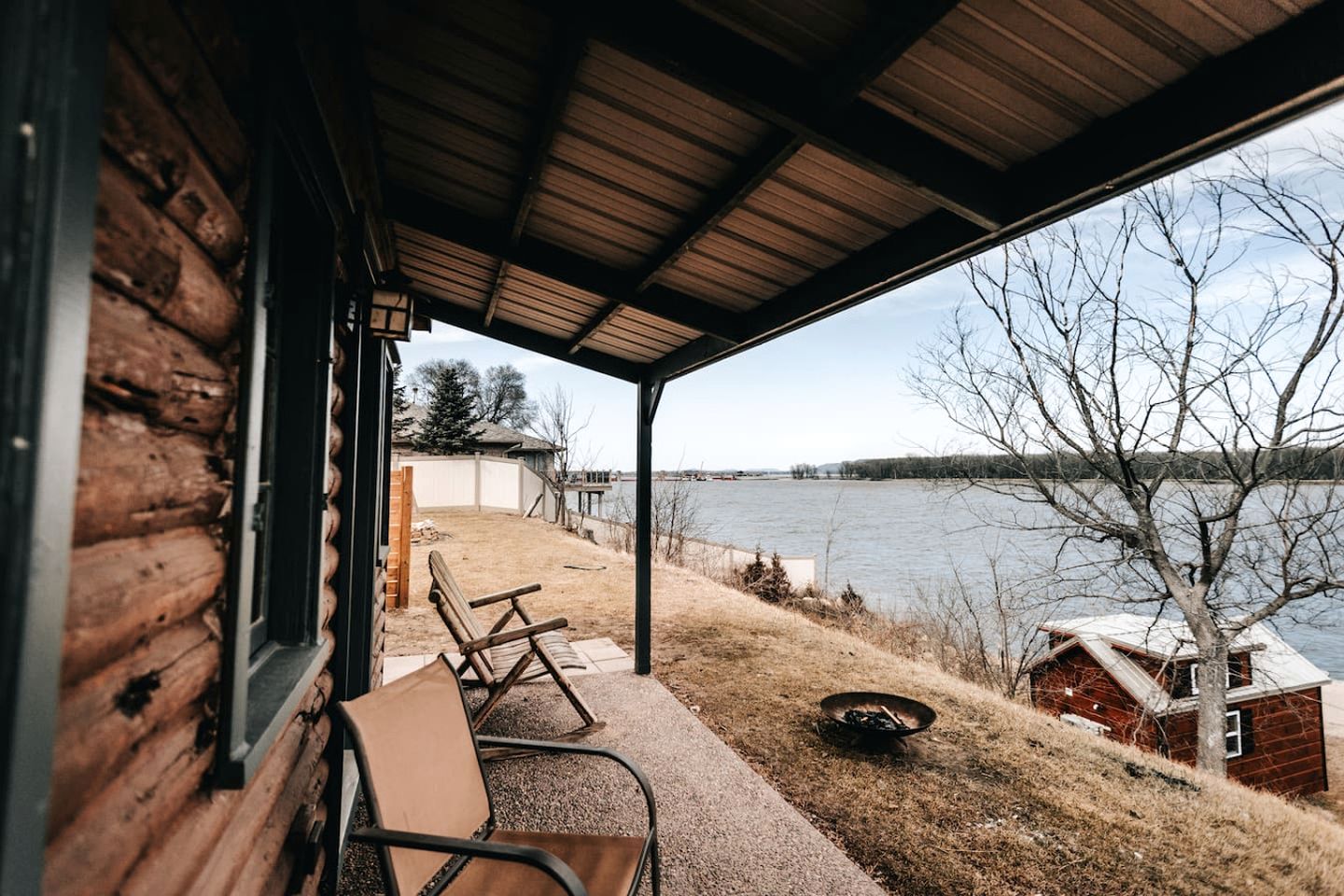 Charming Riverside Cabin Rental on the Outskirts of Bellevue, Iowa