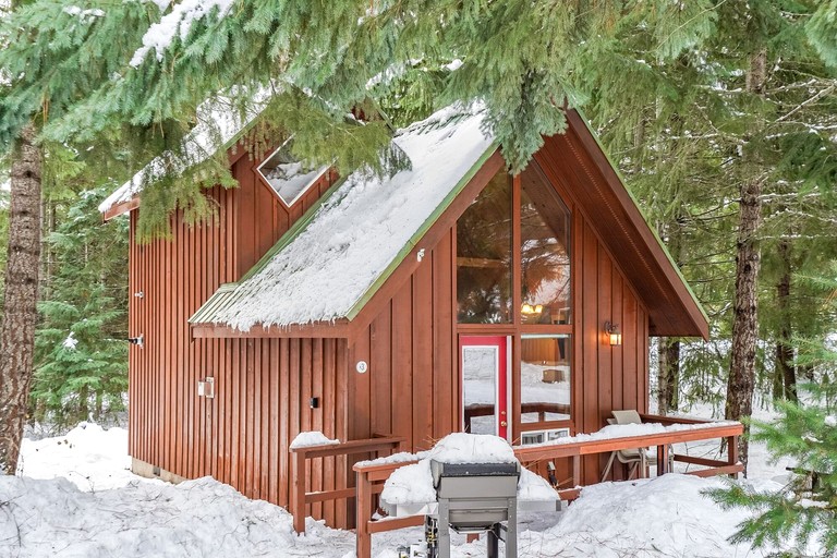 Cabins (United States of America, Trout Lake, Washington)
