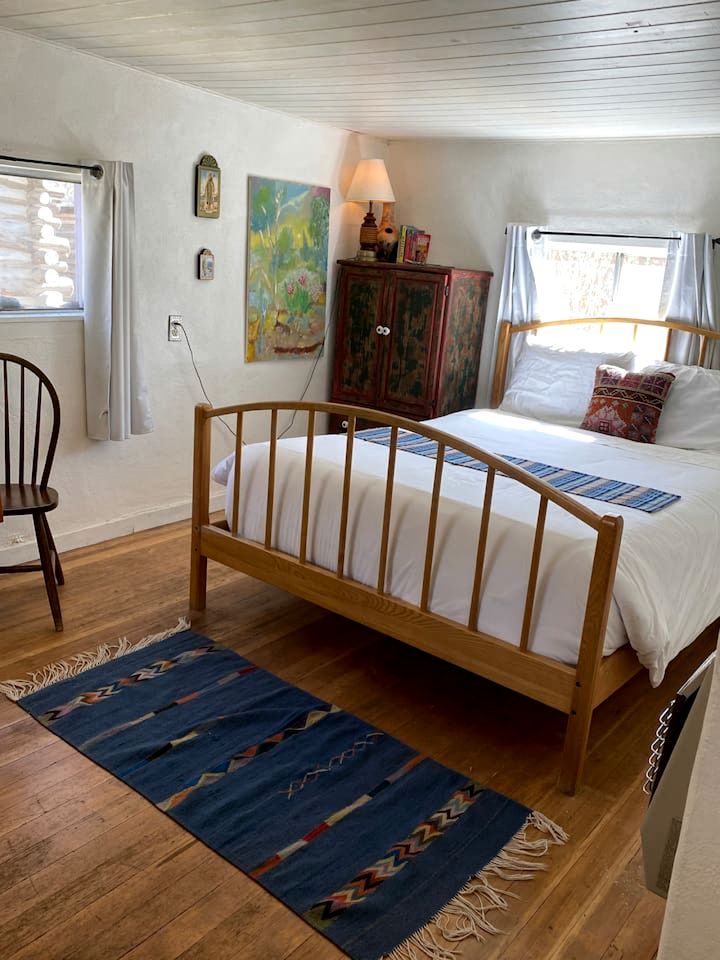 Rural Log Cabin Rental for Couples near Taos Ski Valley