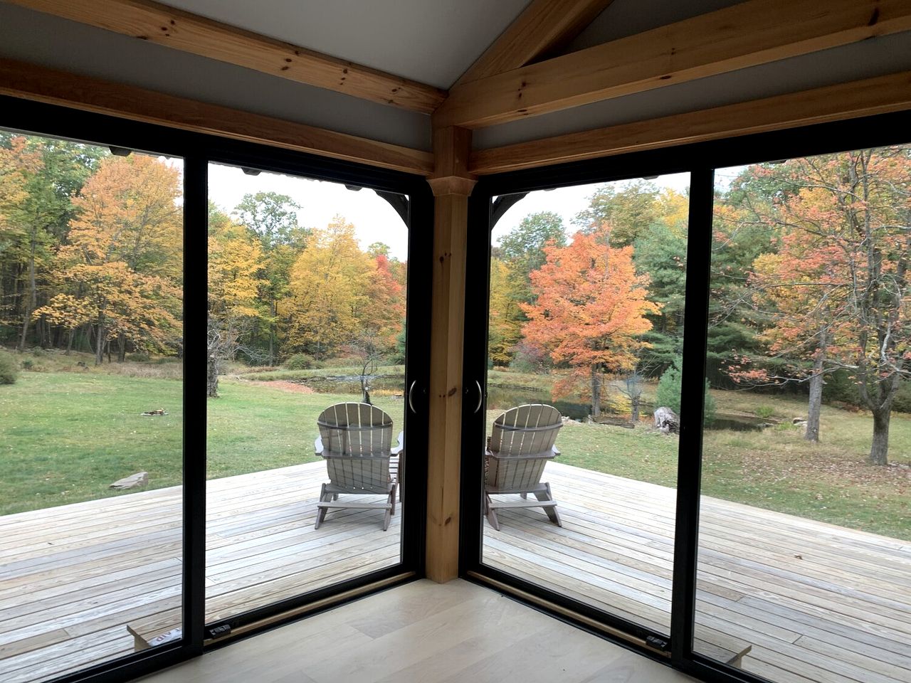 Gorgeous Cottage for Two, Overlooking Pond on 20 acres, Glamping in Pennsylvania