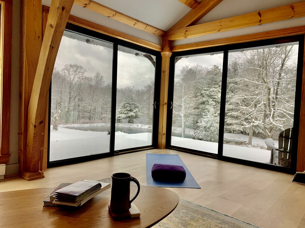 Gorgeous Cottage for Two, Overlooking Pond on 20 acres, Glamping in Pennsylvania