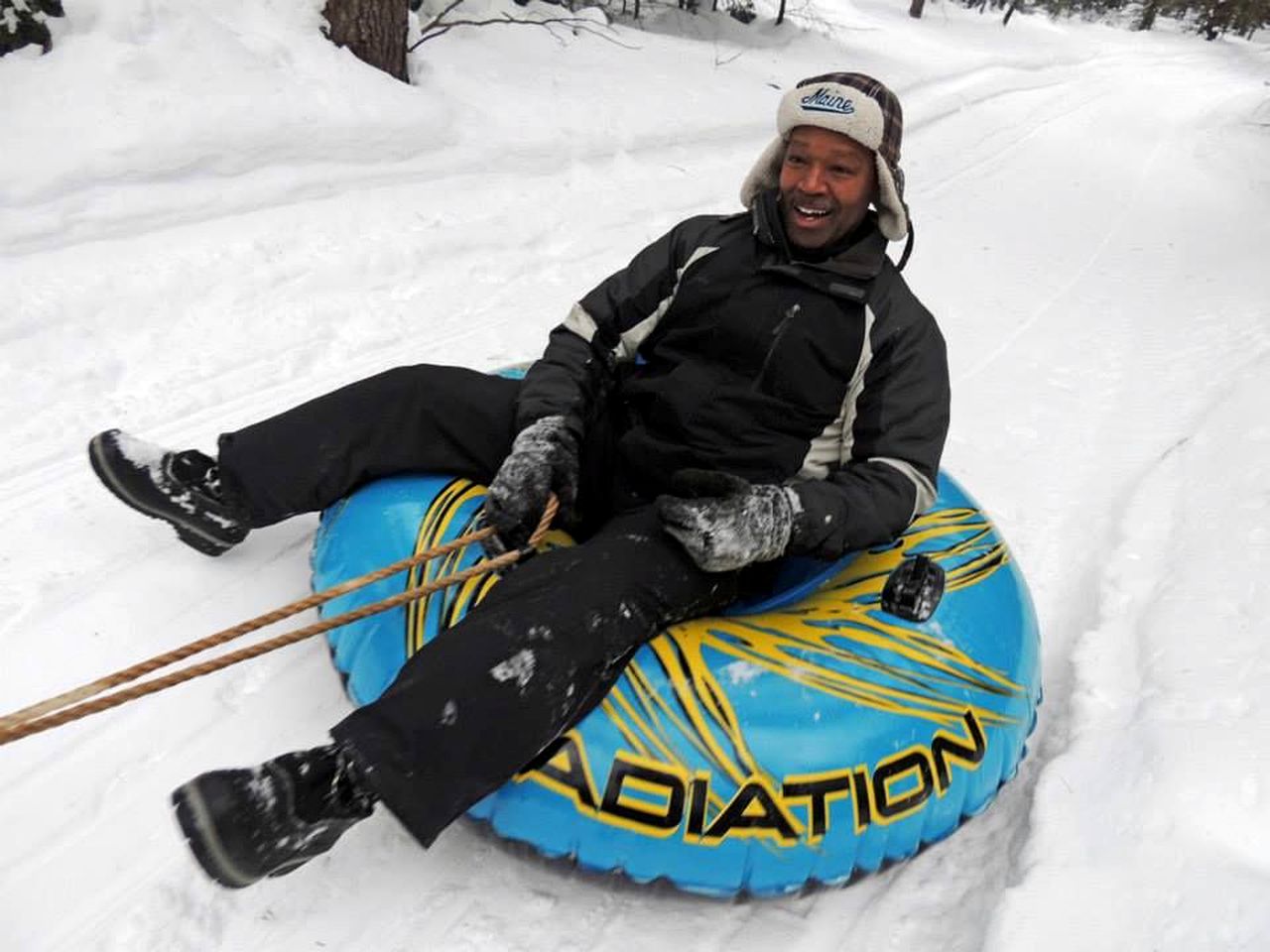 Rustic Camping Cabin with Fireplace in Private Woods near Bangor, Maine