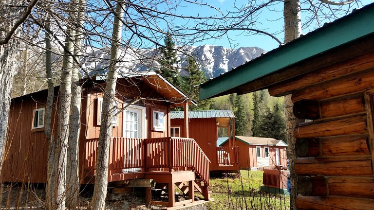 Cabins (United States of America, Cooper Landing, Alaska)