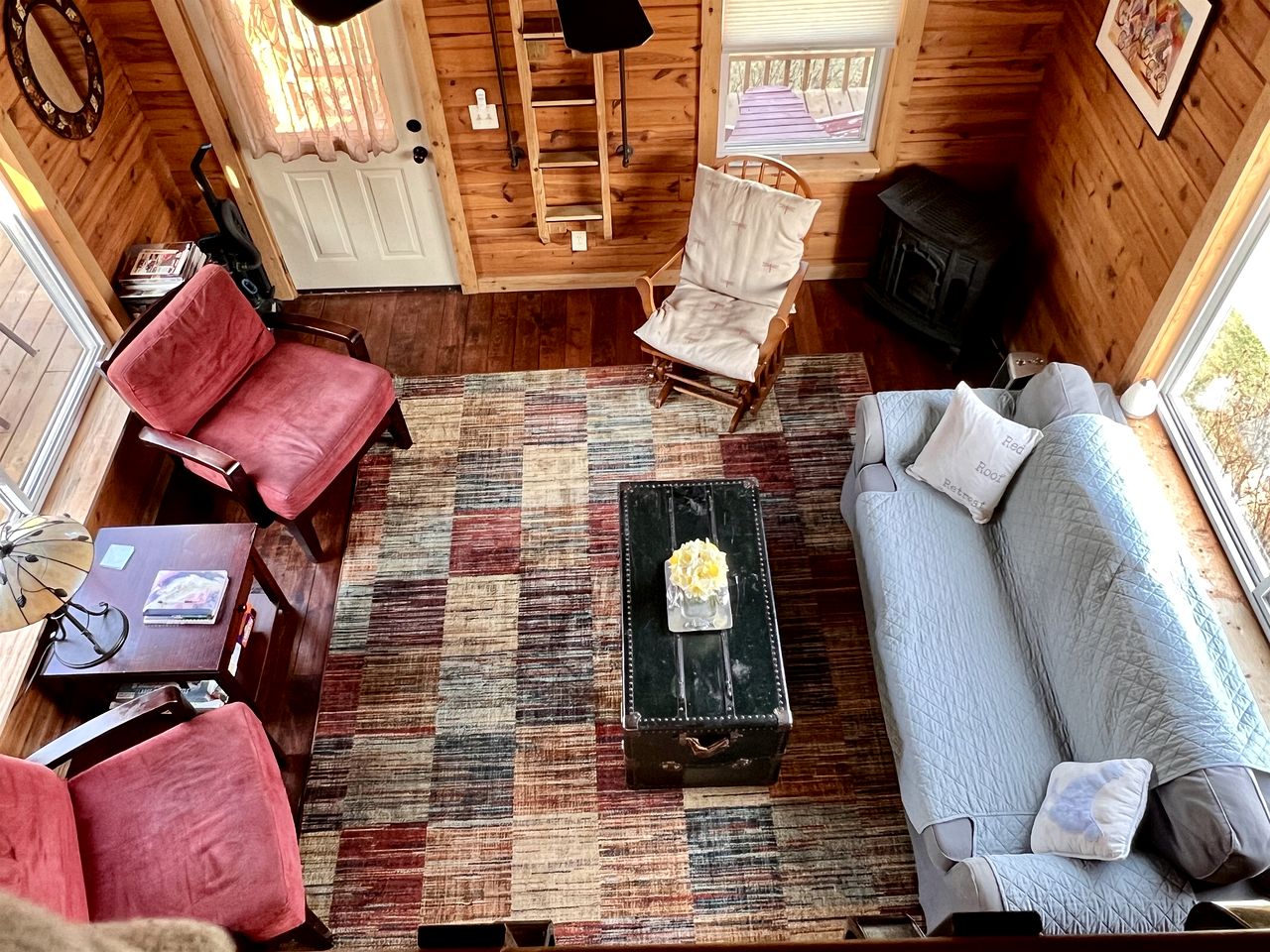Red Roof Retreat Cabin, Log Cabins, Goreville, United States of America