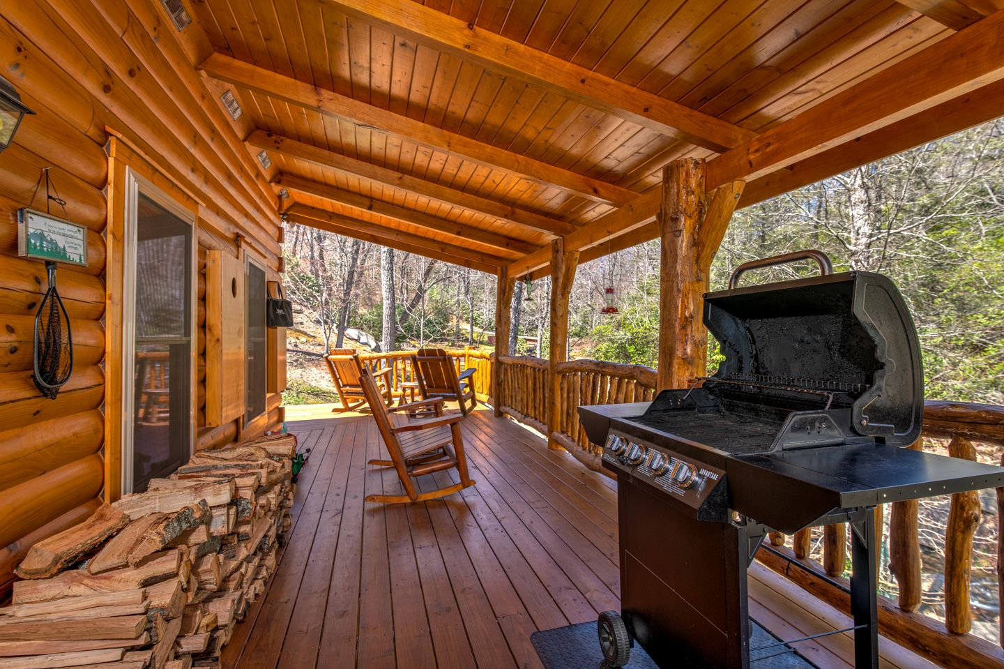 Secluded Creekside Cabin Rental near Mt. Mitchell in Western North Carolina
