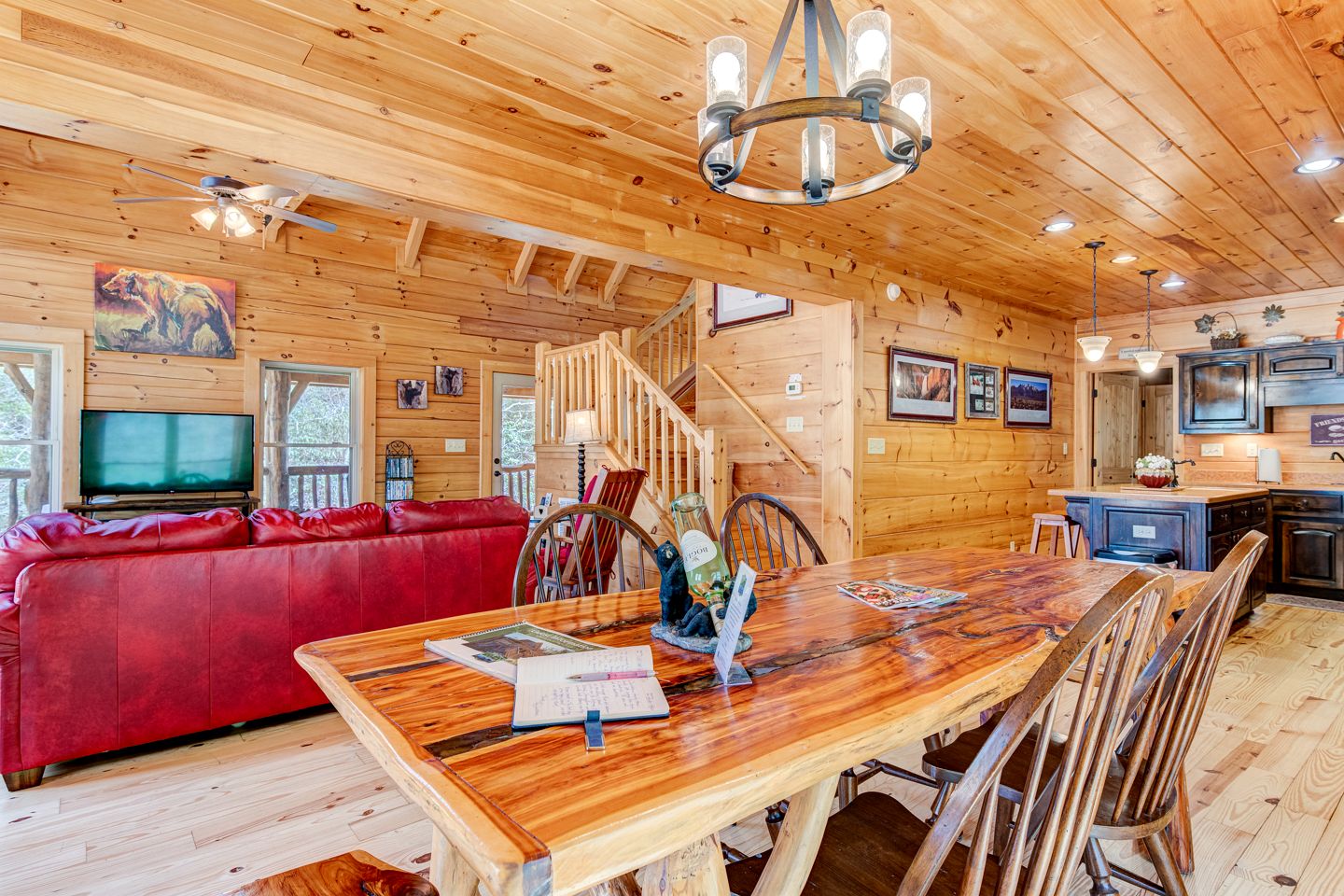 Secluded Creekside Cabin Rental near Mt. Mitchell in Western North Carolina