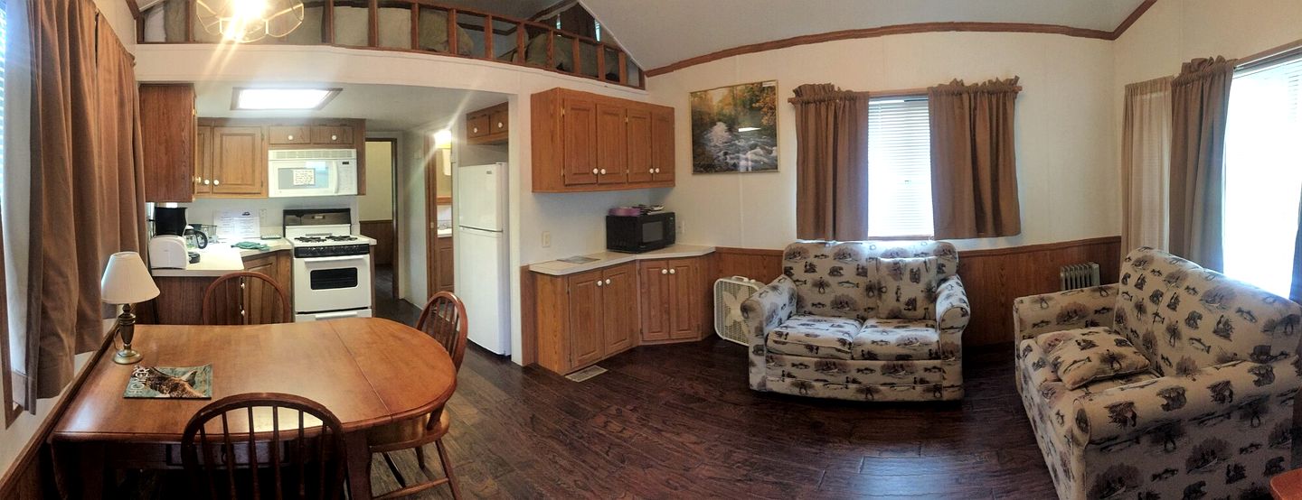 Inviting Cabin Rental with a Loft near the Russian River in Alaska