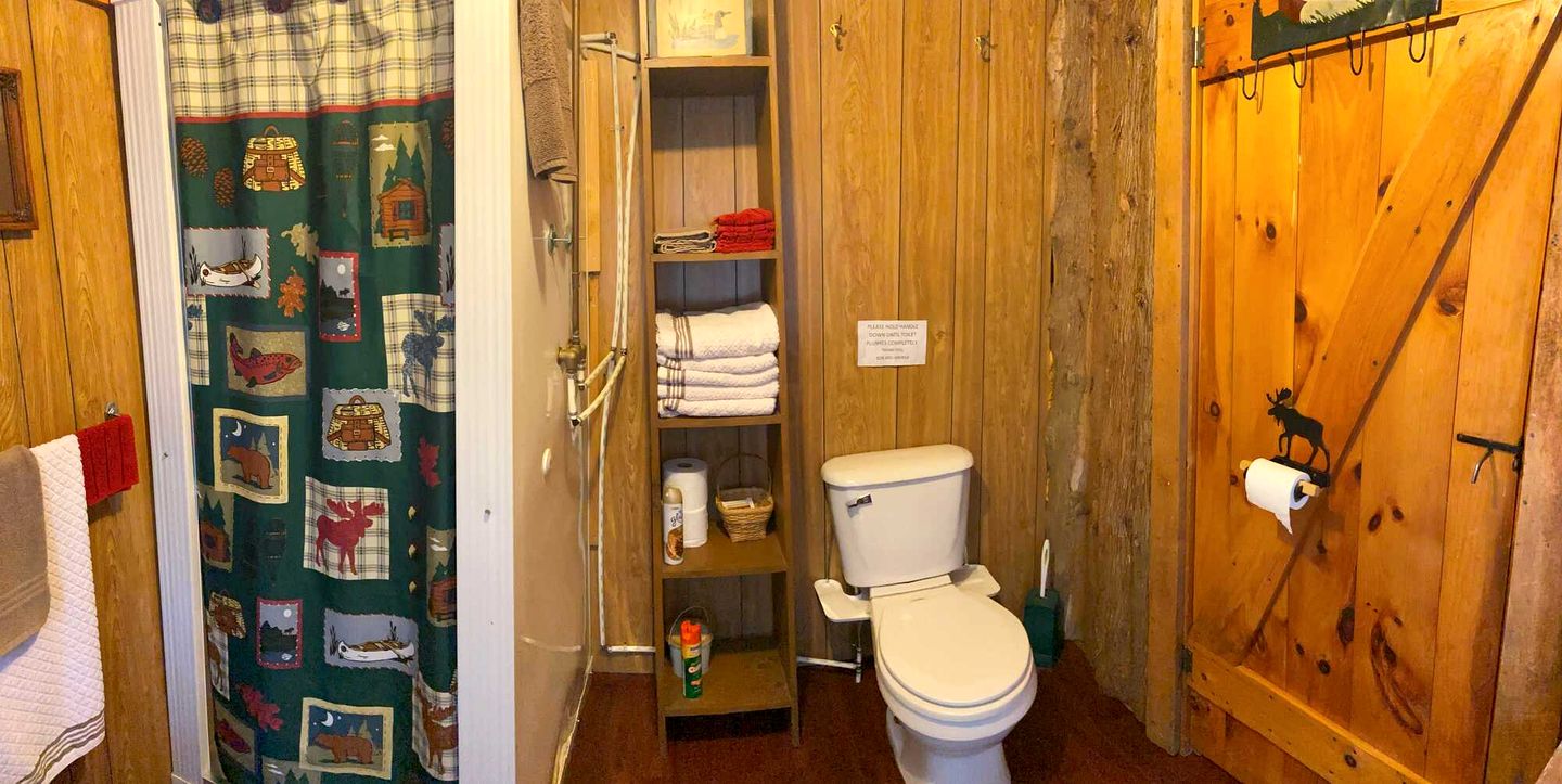 Rustic Cabin Rental with Excellent Hiking Trail Access near Augusta, Maine