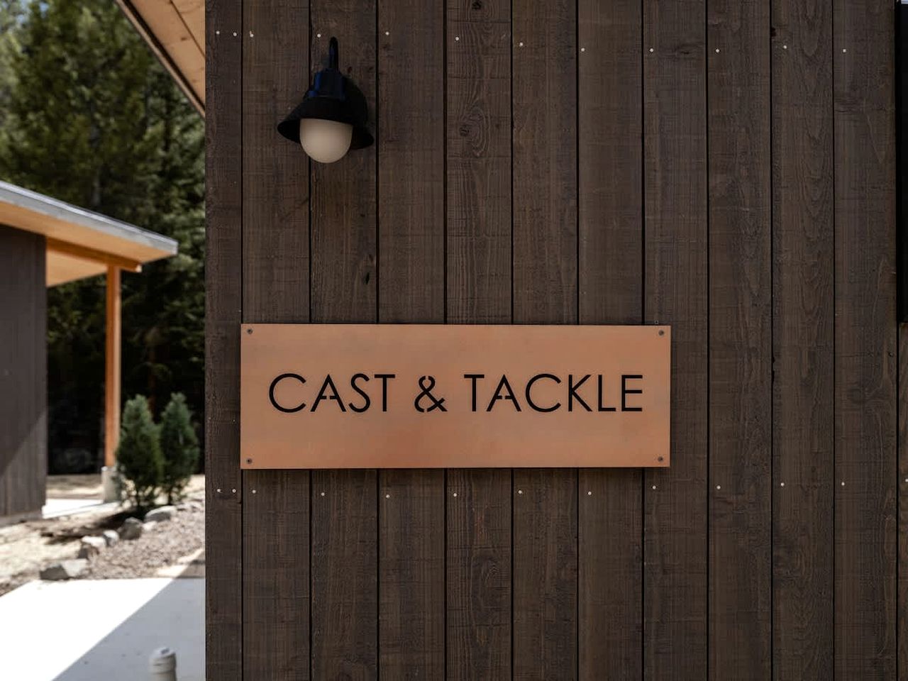 Creekside Glamping Tiny House in Grant, Colorado with Access to a Sauna and Cold Plunge