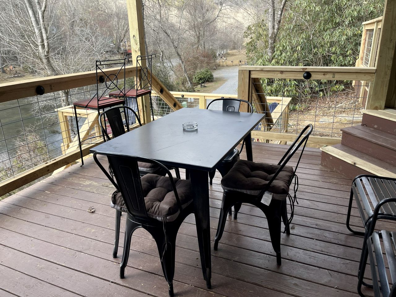 Romantic Riverfront Cabin with Pool Access in Blue Ridge, Georgia