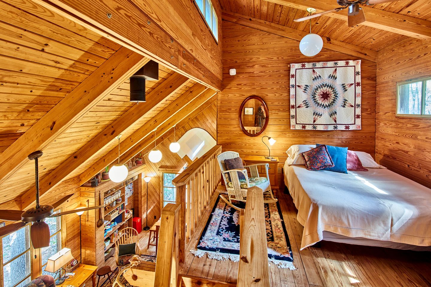 Gorgeous Multi-Unit Cabin Rental for Larger Groups Nestled in the Trees for an Unforgettable Getaway in Nature in Ben Wheeler, Texas