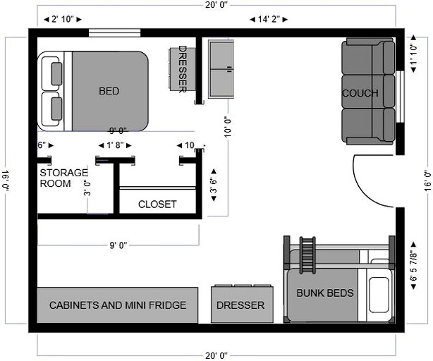 Cabins (United States of America, Alamosa, Colorado)