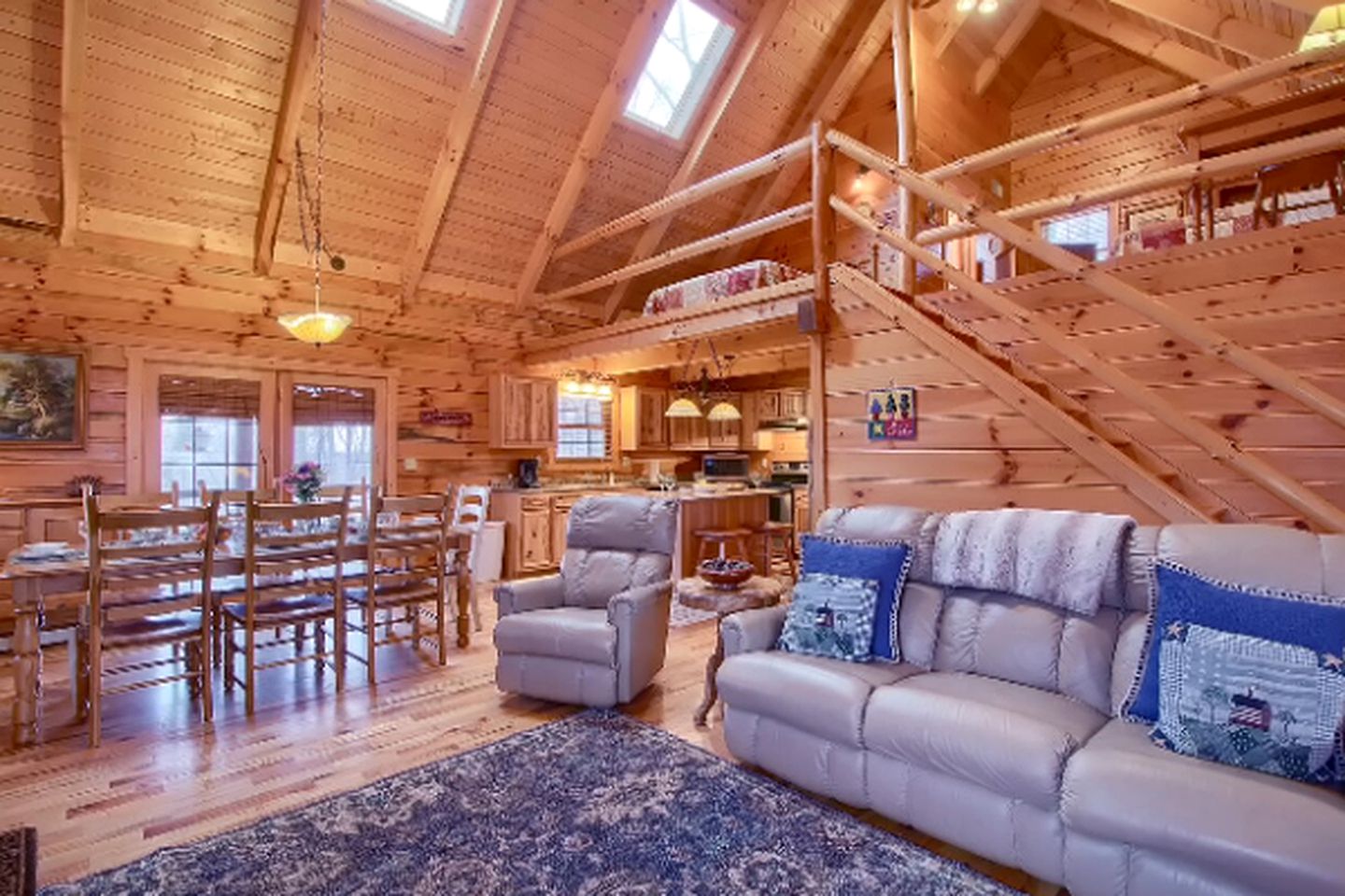 Secluded Log Cabin Rental with a Hot Tub in the Hocking Hills, Ohio