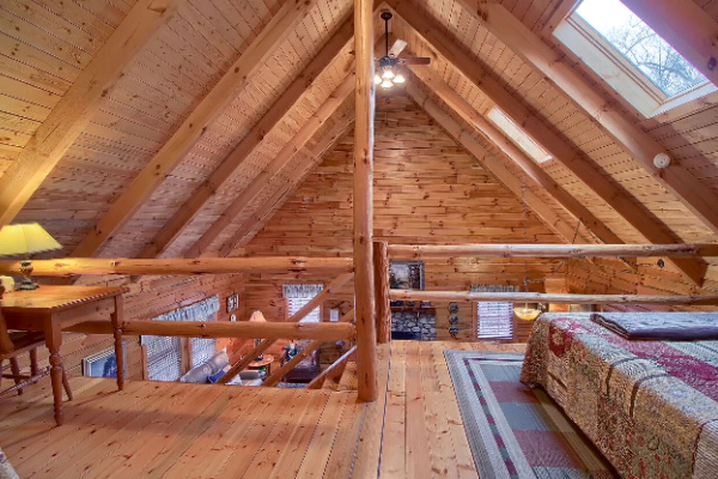 Secluded Log Cabin Rental with a Hot Tub in the Hocking Hills, Ohio