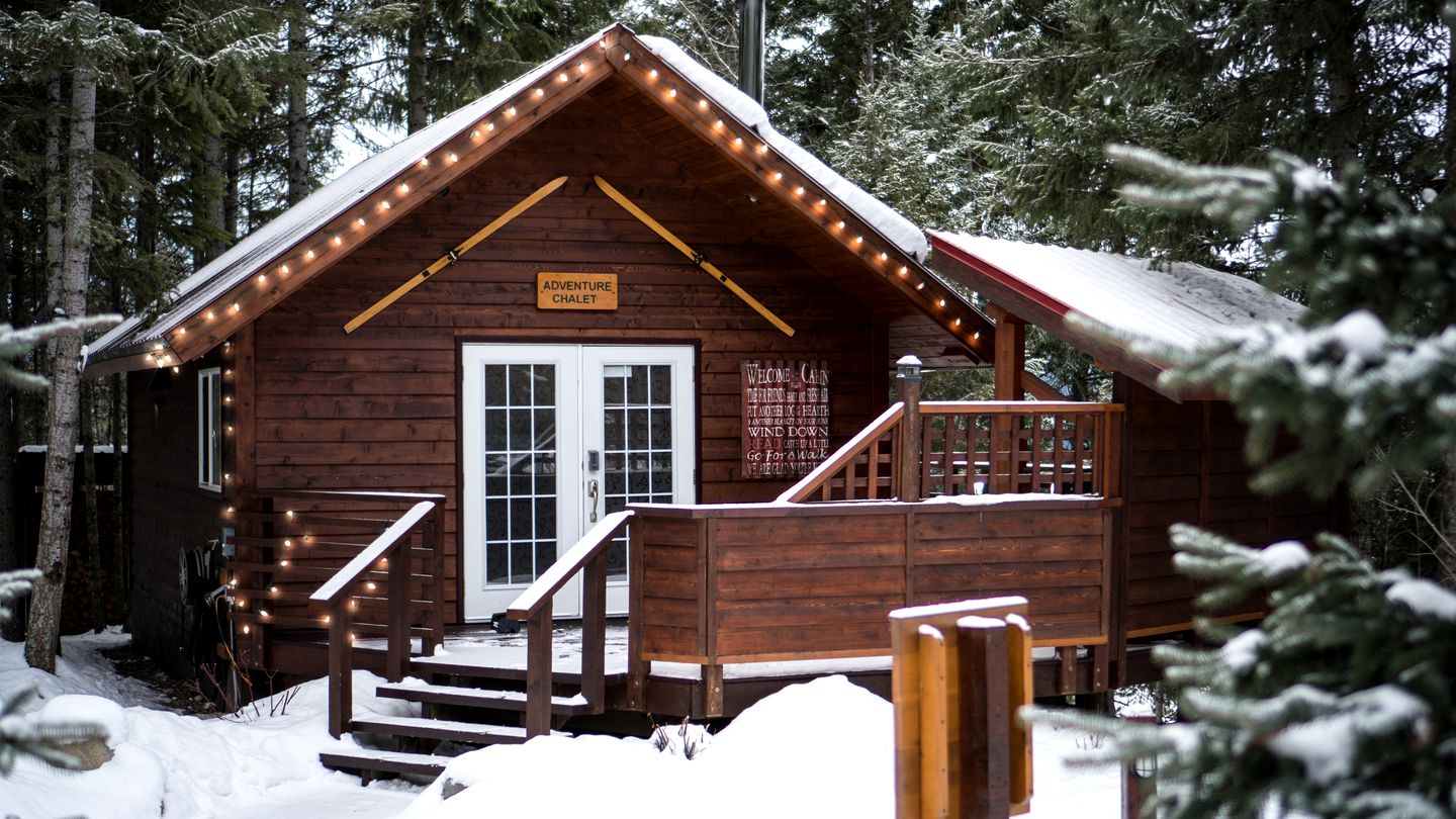 Cozy Cabin with Private Hot Tub in the Rocky Mountains of British Columbia