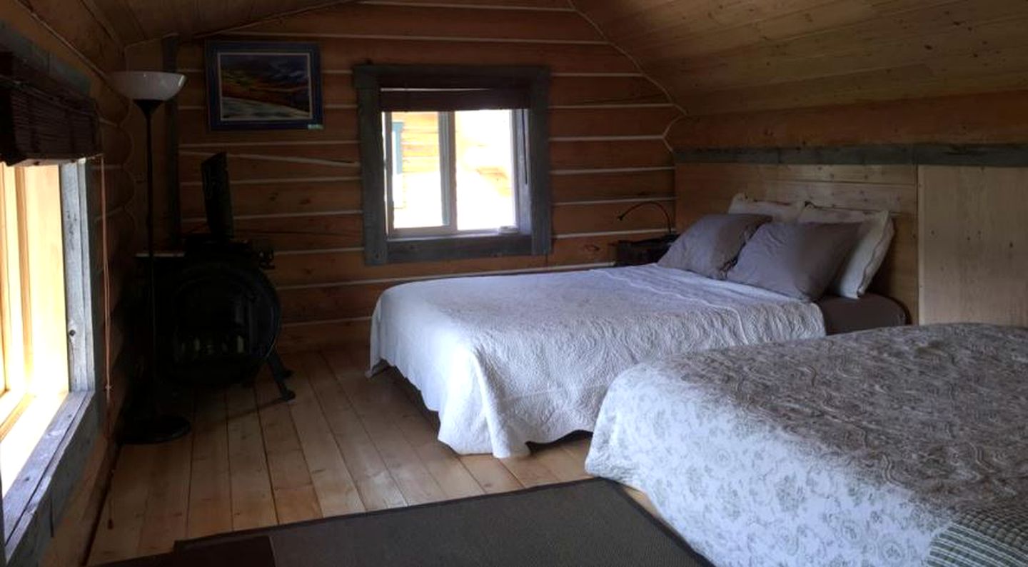 Log Cabin near Carcross, Yukon, Canada