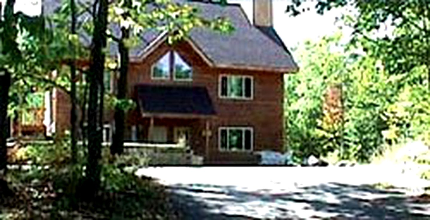 Cabins Spread Out Along Shores of Lake Namakagon, Wisconsin