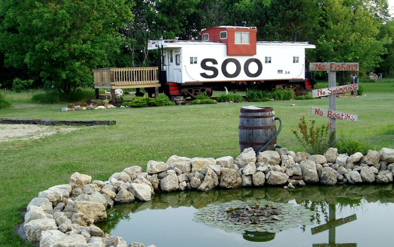 Caboose cabins Sparta WI