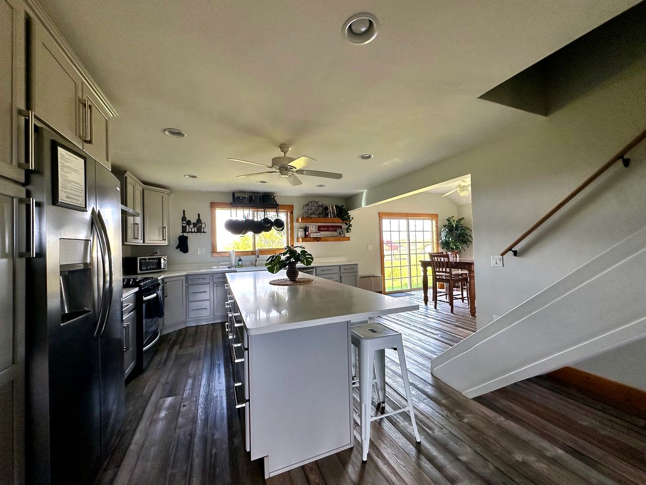Spacious Farmhouse Estate with Mountain Views & Dual Kitchens near Skiing and Trails in Tetonia, Idaho