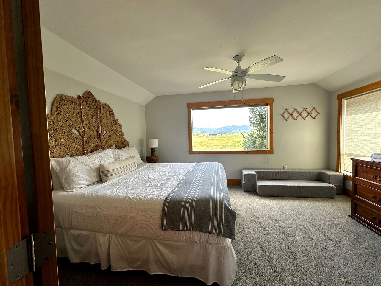 Spacious Unit in a Farmhouse Retreat with Scenic Picture Windows near Skiing & Fishing in Tetonia, Idaho