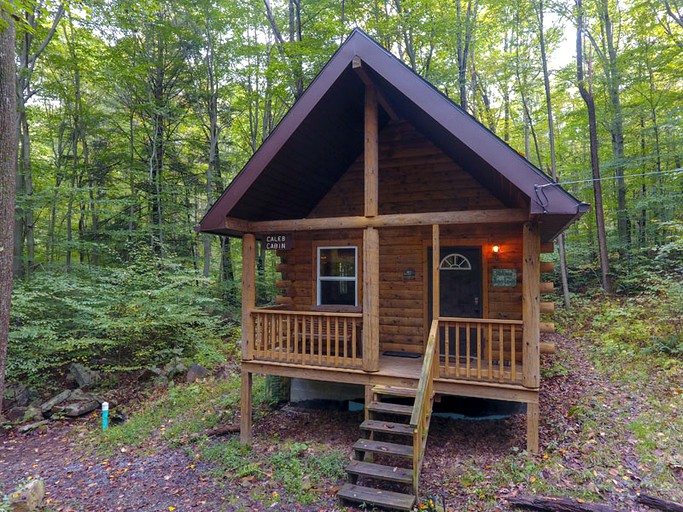Peaceful Cabin with Hot Tub and Fire Pit in Bruceton Mills, West Virginia