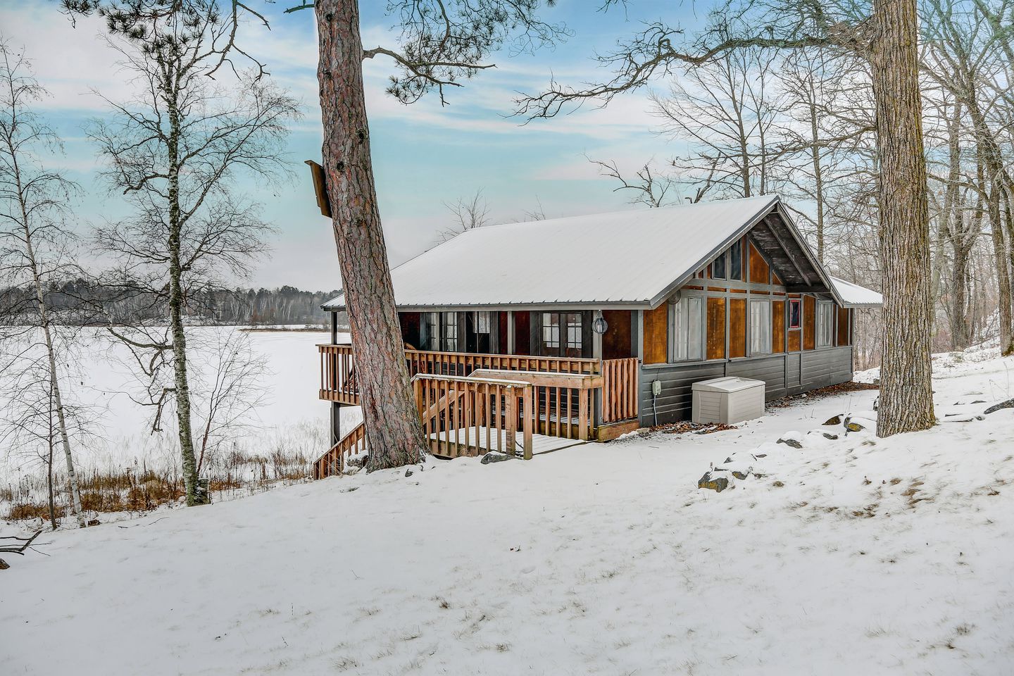 Stunning Cabin Getaway Surrounded by Towering Pine Trees in Walker, Minnesota