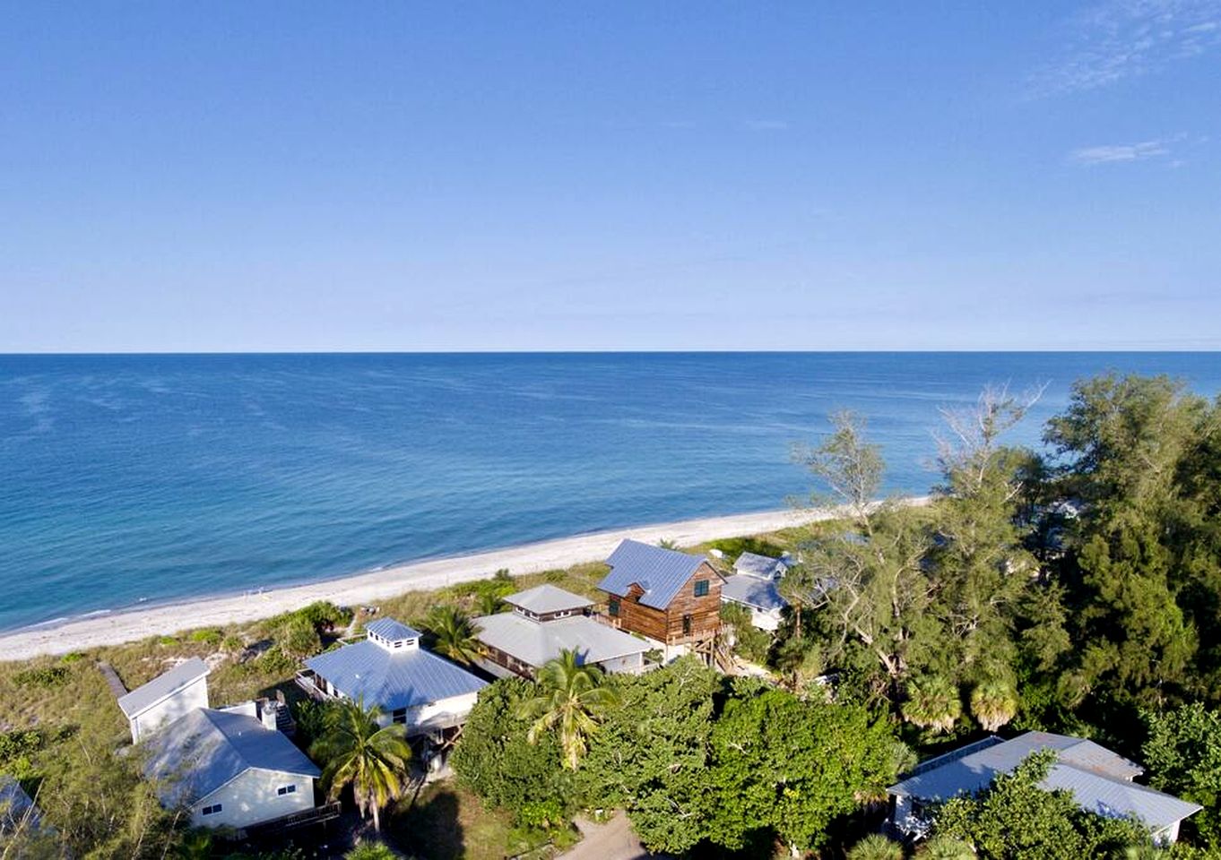 Modern Beach House with Amazing Gulf Views and Direct Beach Access on Little Gasparilla Island, Florida