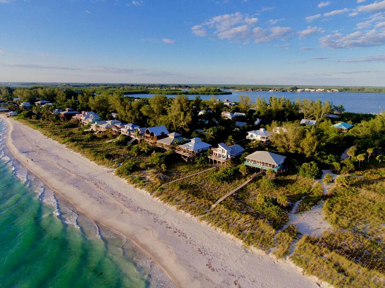 Modern Beach House with Amazing Gulf Views and Direct Beach Access on Little Gasparilla Island, Florida