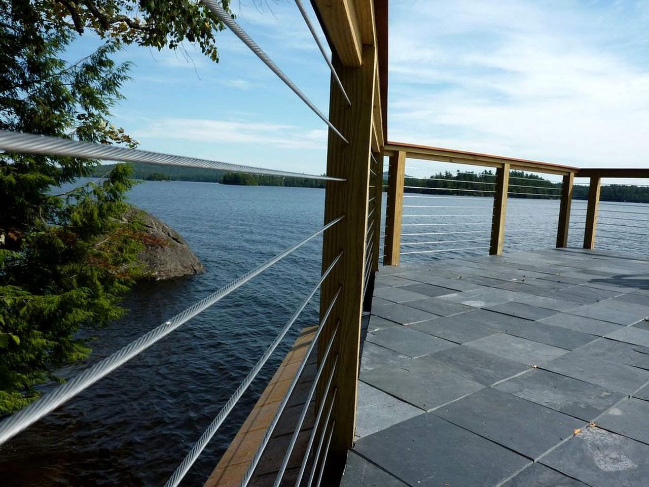 Stunning Waterfront Cabin with a Boathouse on Tupper Lake in New York