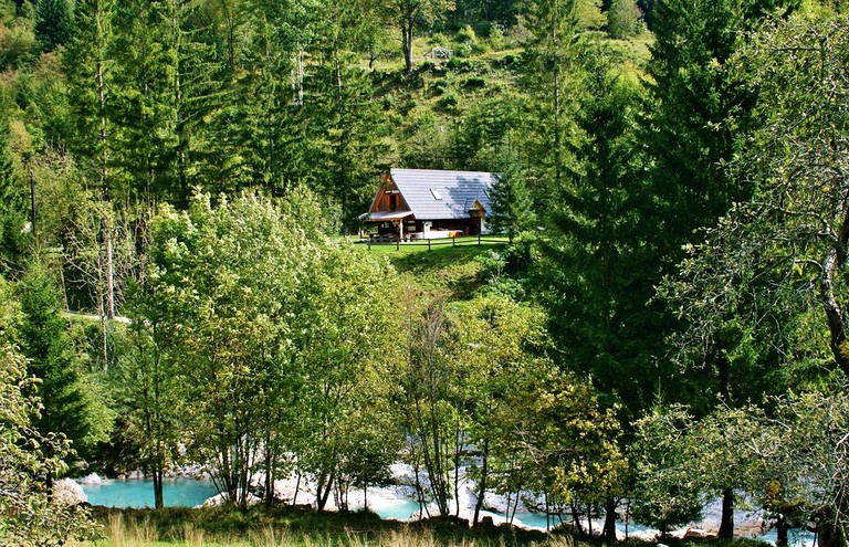 Cabins (Soča, Gorizia, Slovenia)