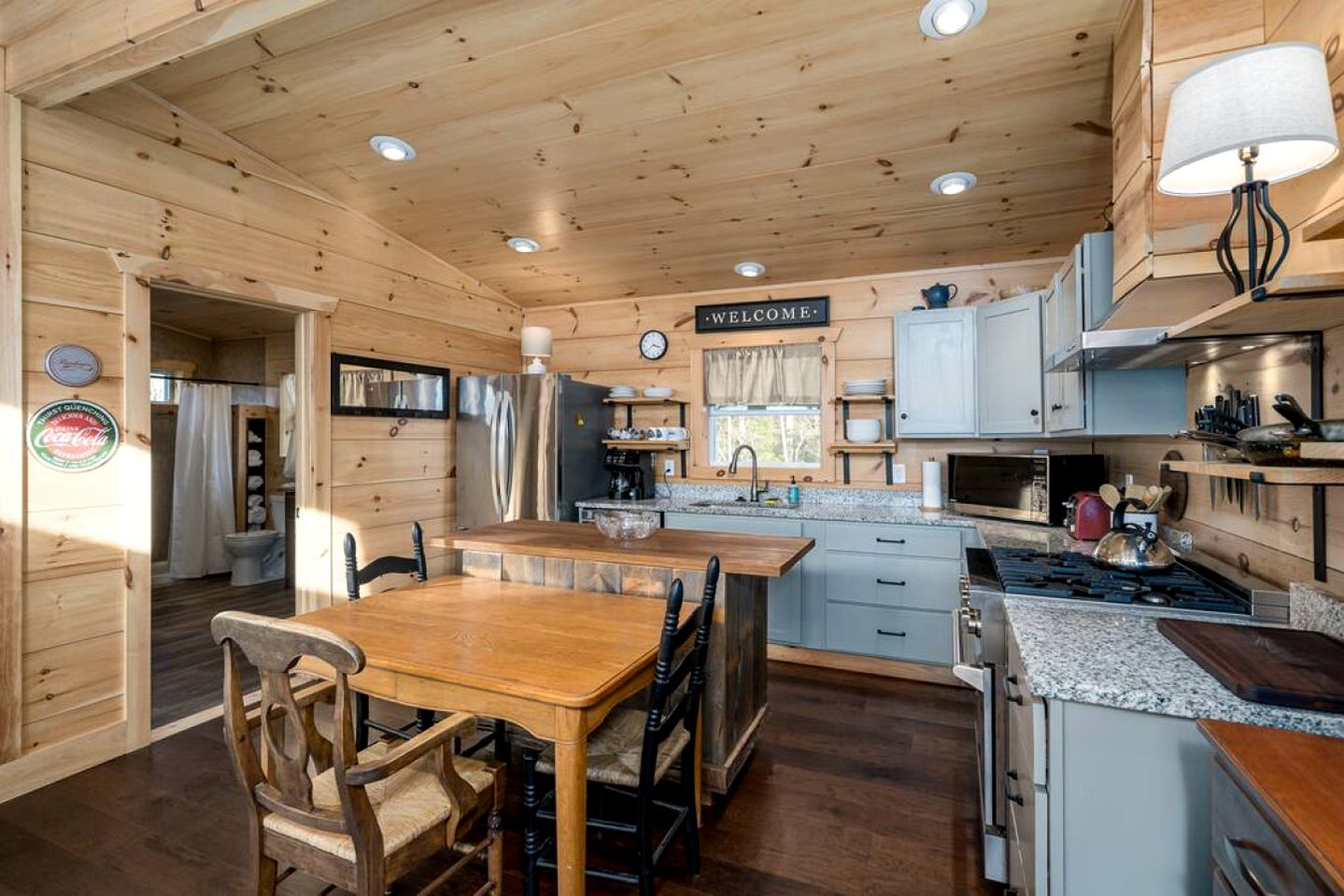 Fantastic Glamping Tiny Home Rental on The Toccoa River in Blue Ridge, Georgia