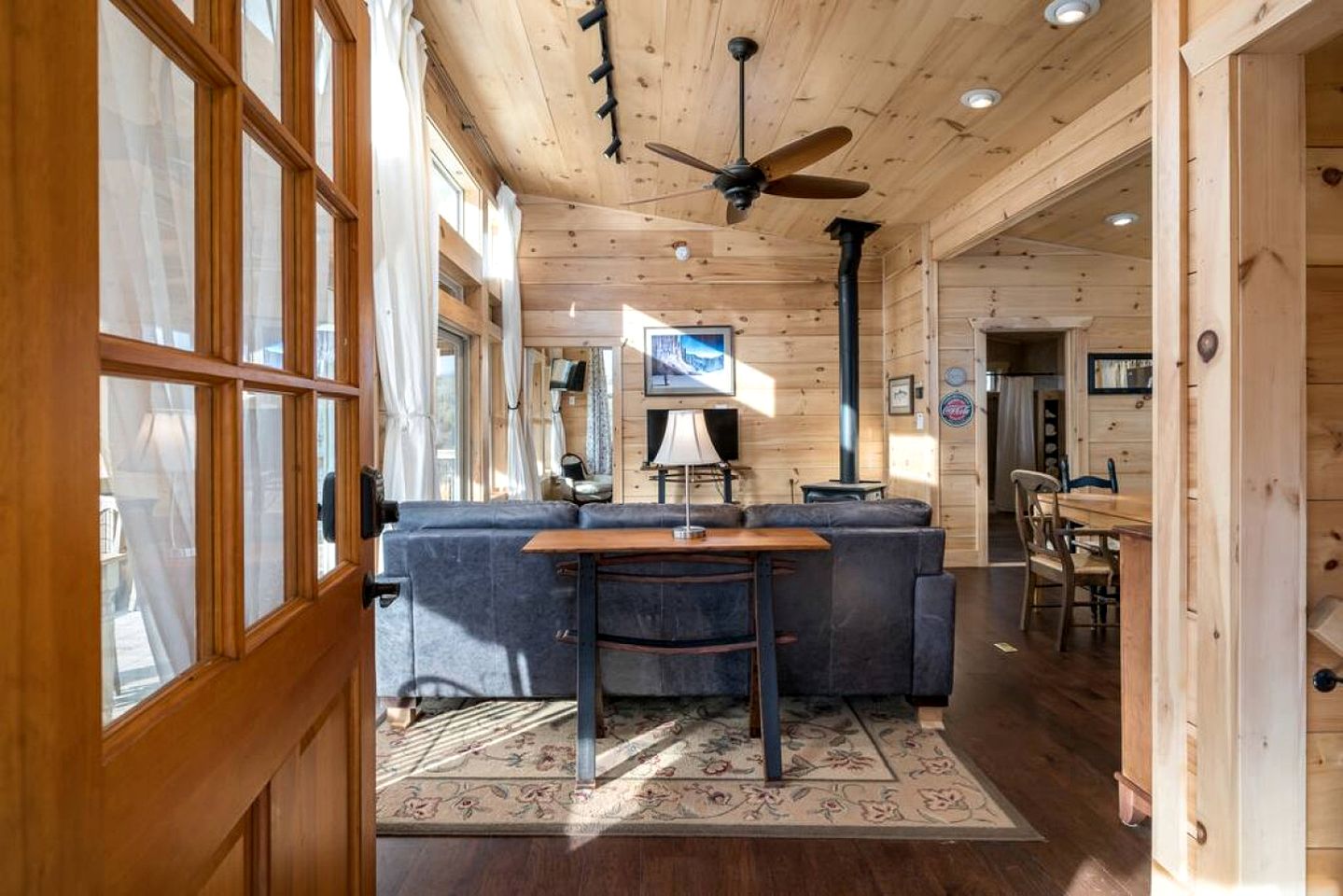 Fantastic Glamping Tiny Home Rental on The Toccoa River in Blue Ridge, Georgia