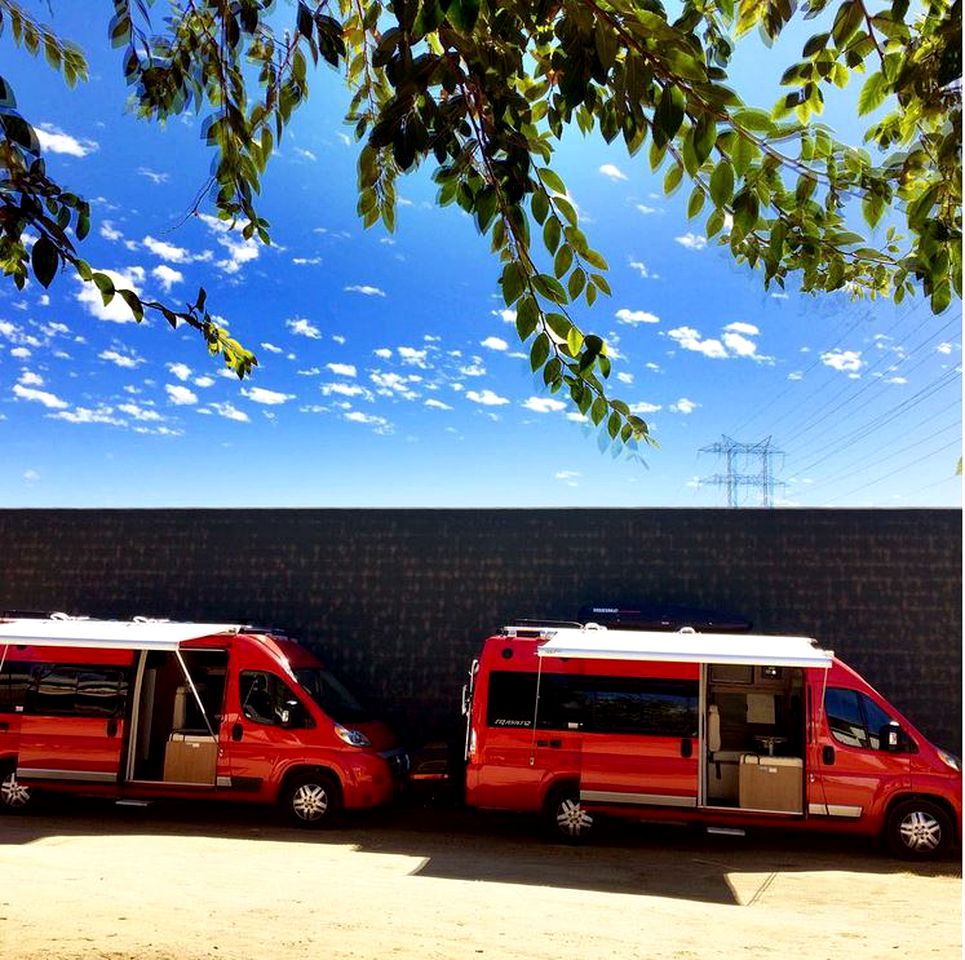 Unique Campervans for Rent with Outdoor Showers and Bike Racks in Los Angeles, California