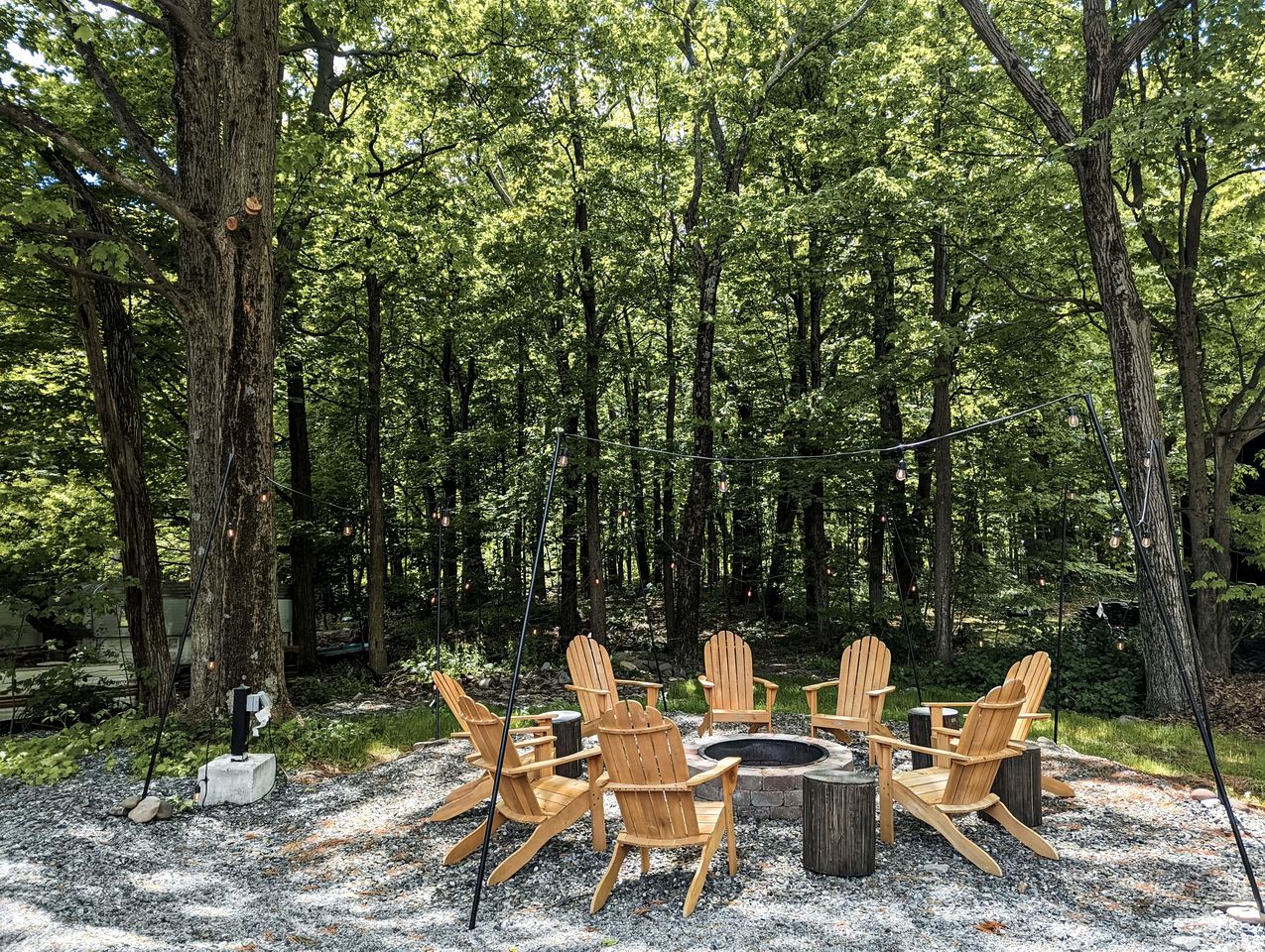 Family-Friendly Cabin with Fire Pit Nestled Among Nature in NY
