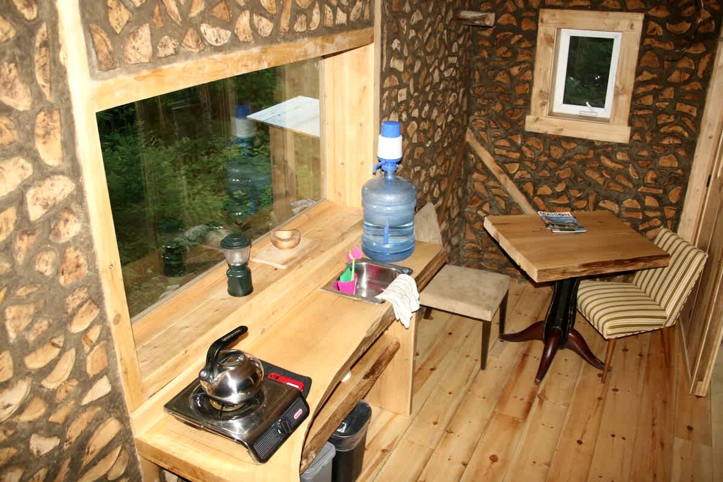 Rustic Camping Cabin on 200 Acres of Protected Forest in Harrington, Quebec