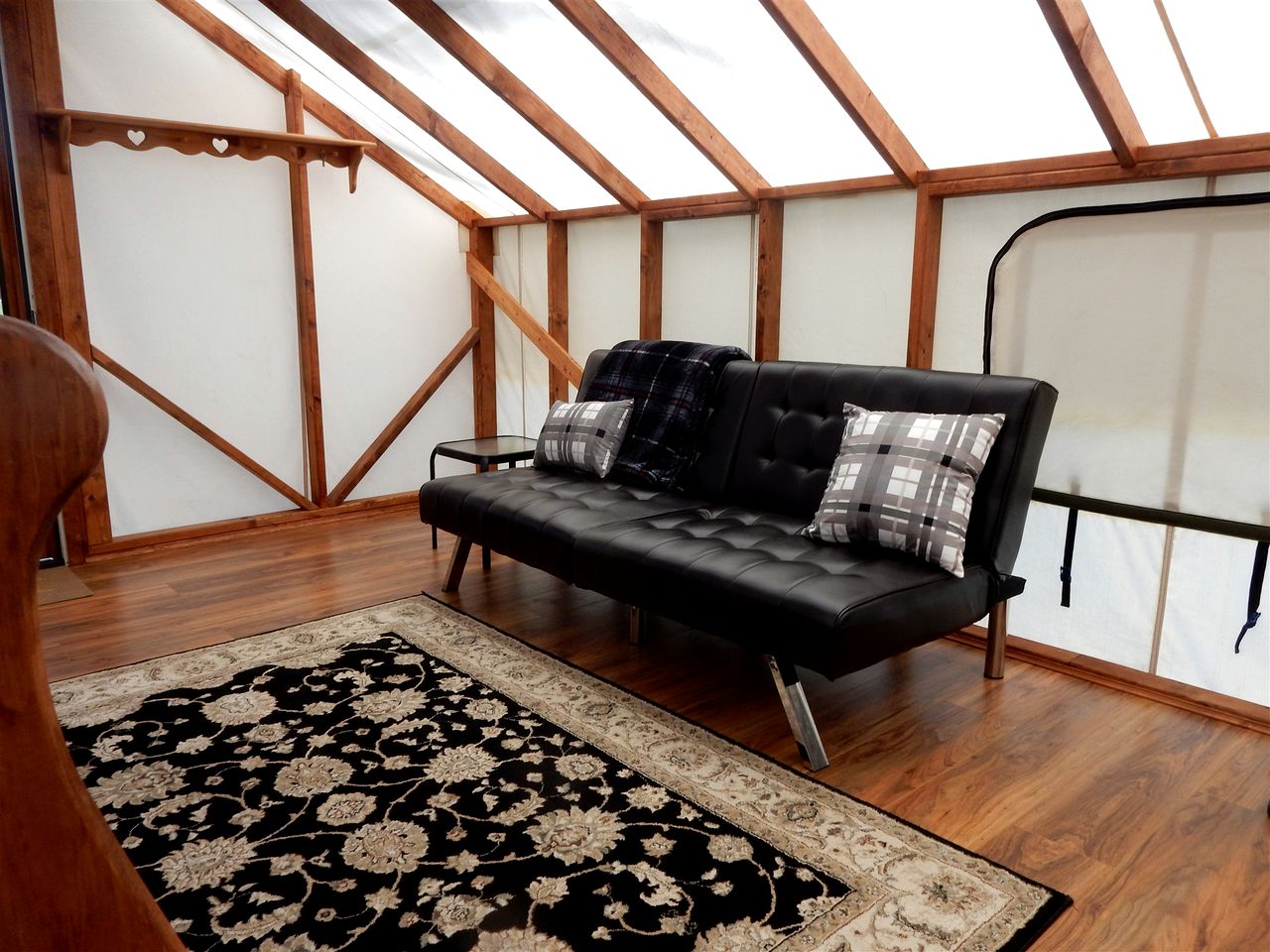 Idyllic Safari Tent for a Camping Getaway near Seattle, Washington