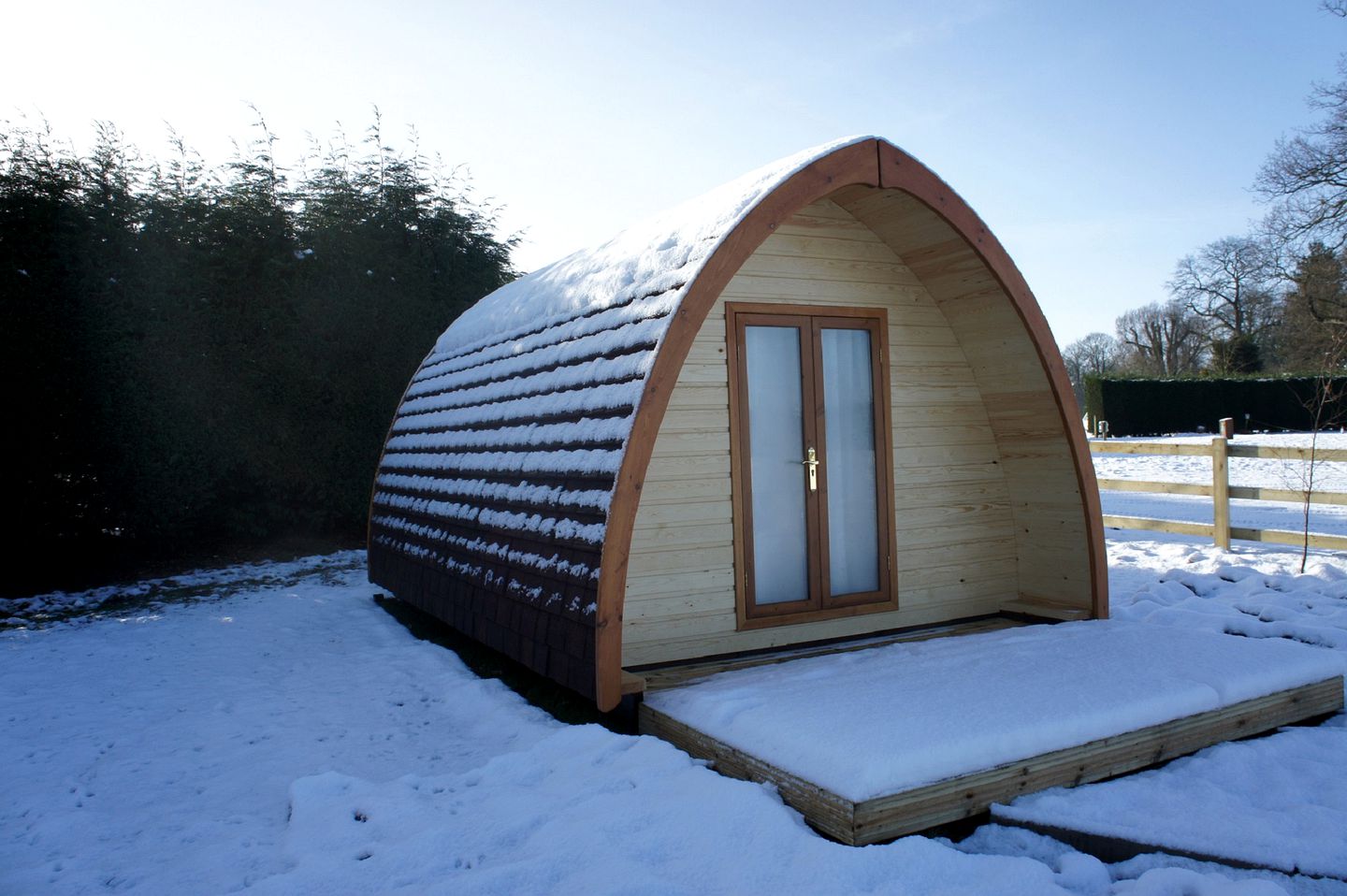 Charming Norfolk Glamping Pod for Holidays in England