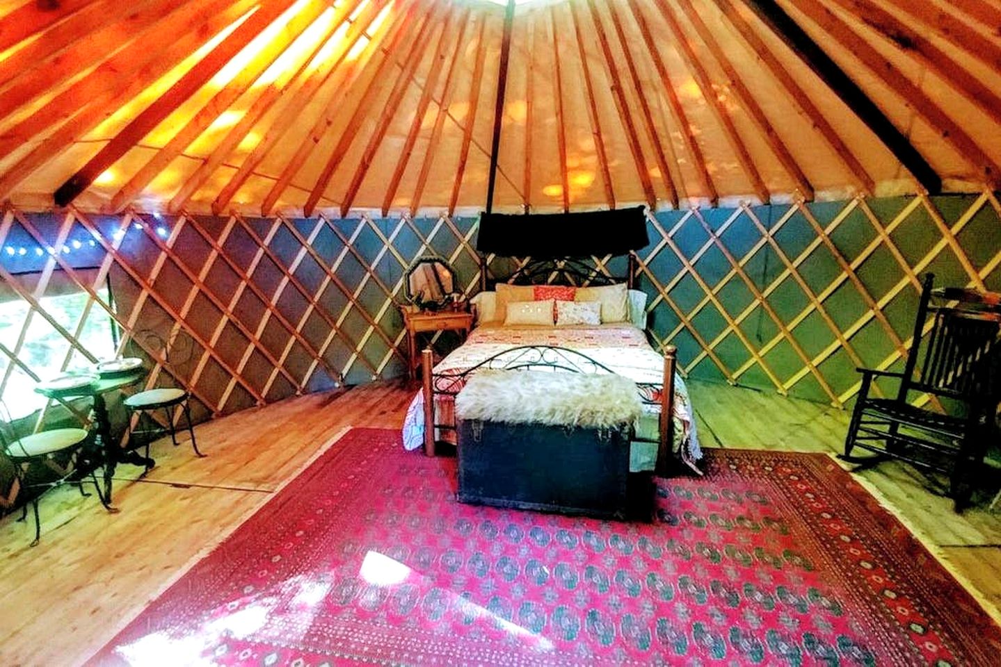 Quirky Yurt Rental for a Glamping Getaway in the Finger Lakes, New York