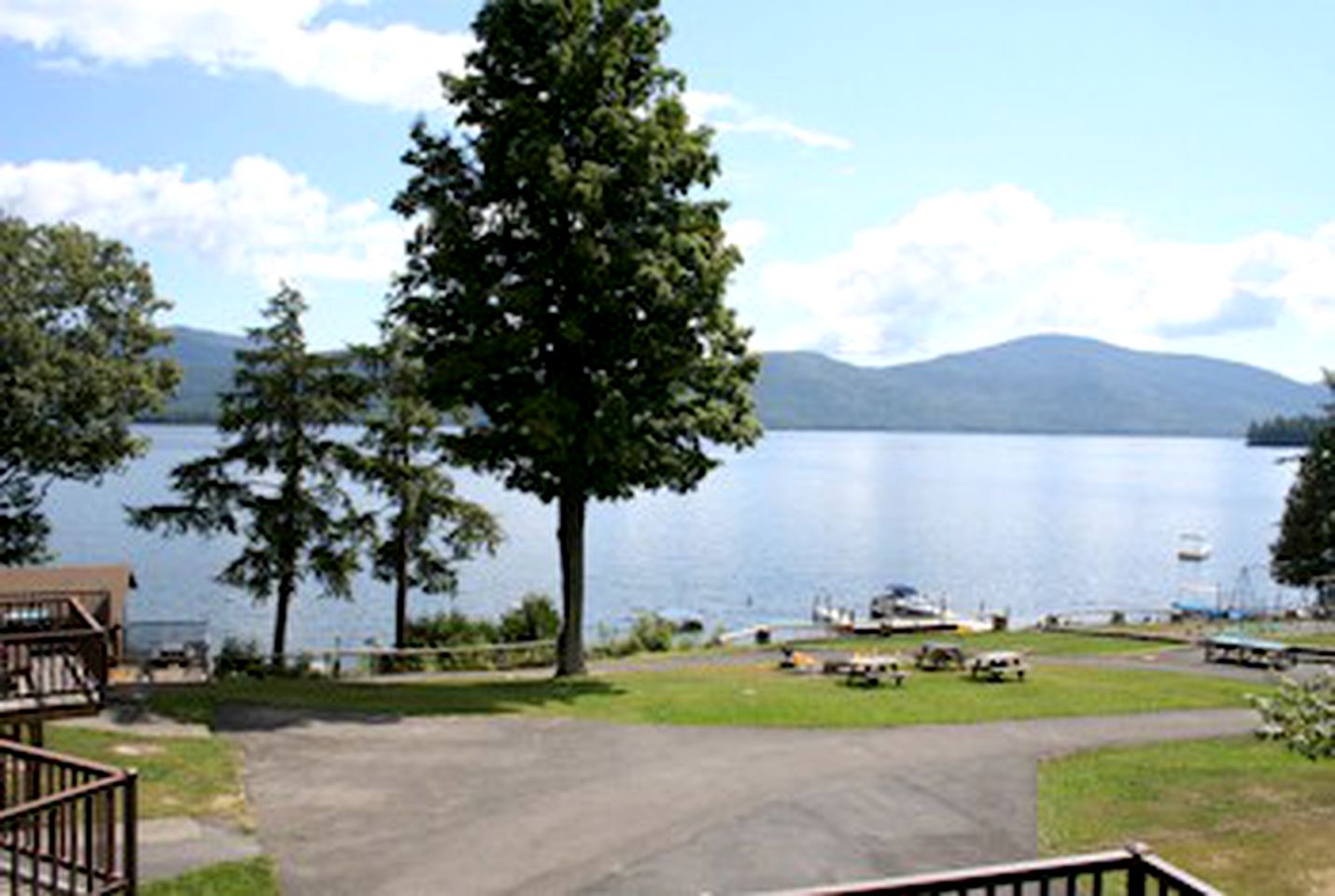 Log Cabin on Lake in Upstate New York