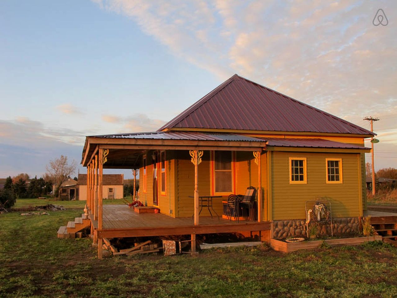 Countryside Cottage Rental on Cannonball River near the Badlands of North Dakota