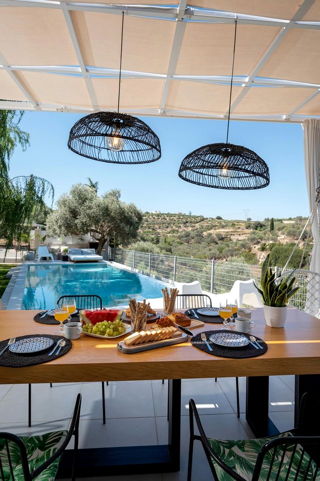 Serene Secluded Villa with Swimming Pool in Rethymno, Crete